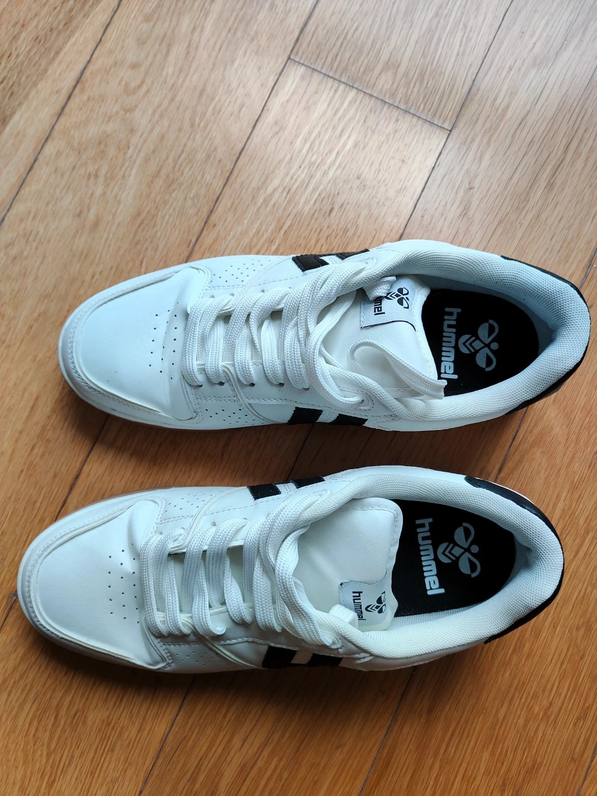 Chaussures de sport Hummel original Lefties handball blanches – photo 6